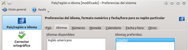 Poner KDE en español